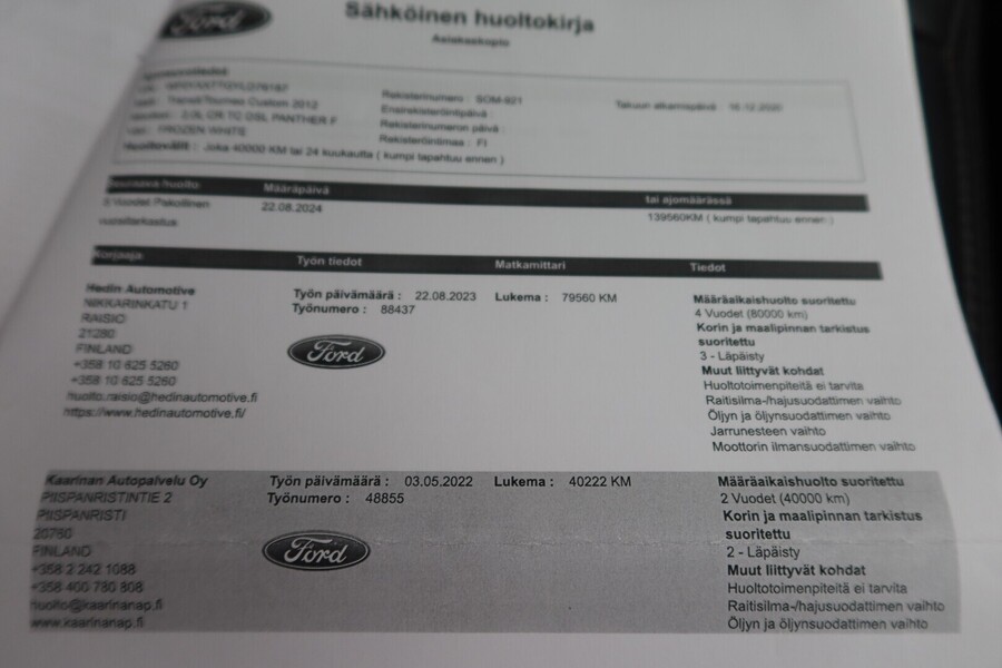 Ford Transit Custom vaihtoauto