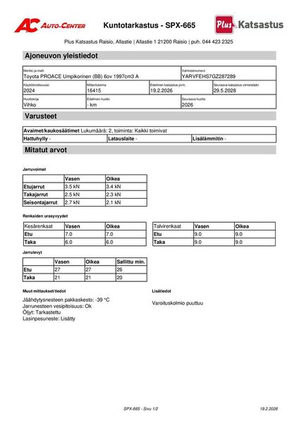 Toyota Proace vaihtoauto