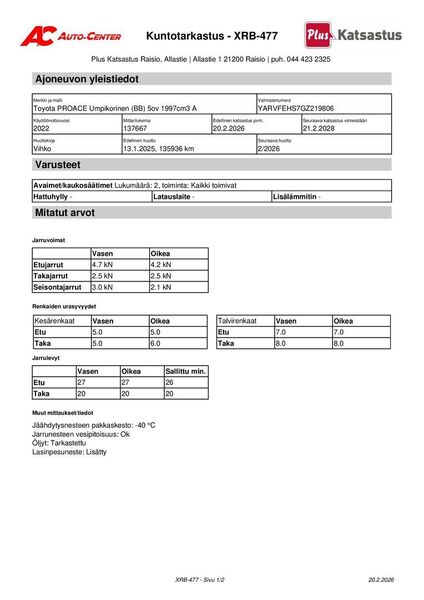 Toyota Proace vaihtoauto