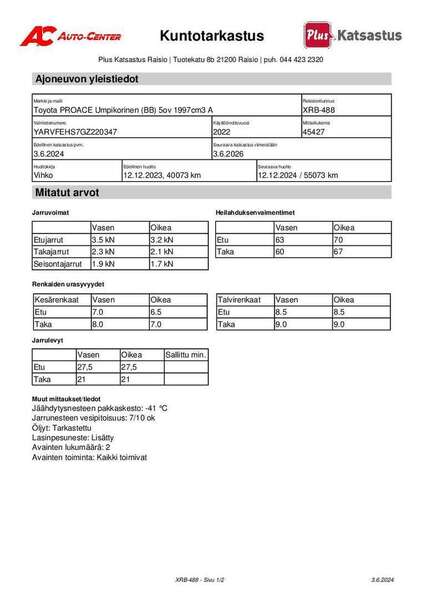 Toyota Proace vaihtoauto