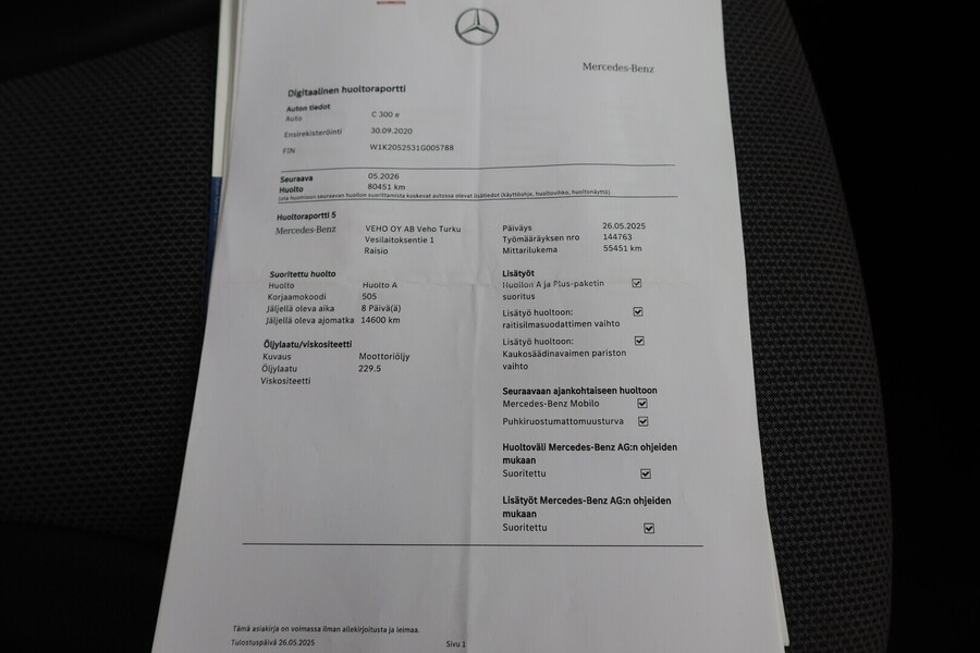 Mercedes-Benz C vaihtoauto