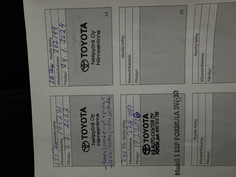 Toyota Avensis vaihtoauto