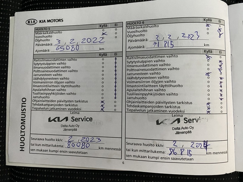 Kia Sportage vaihtoauto