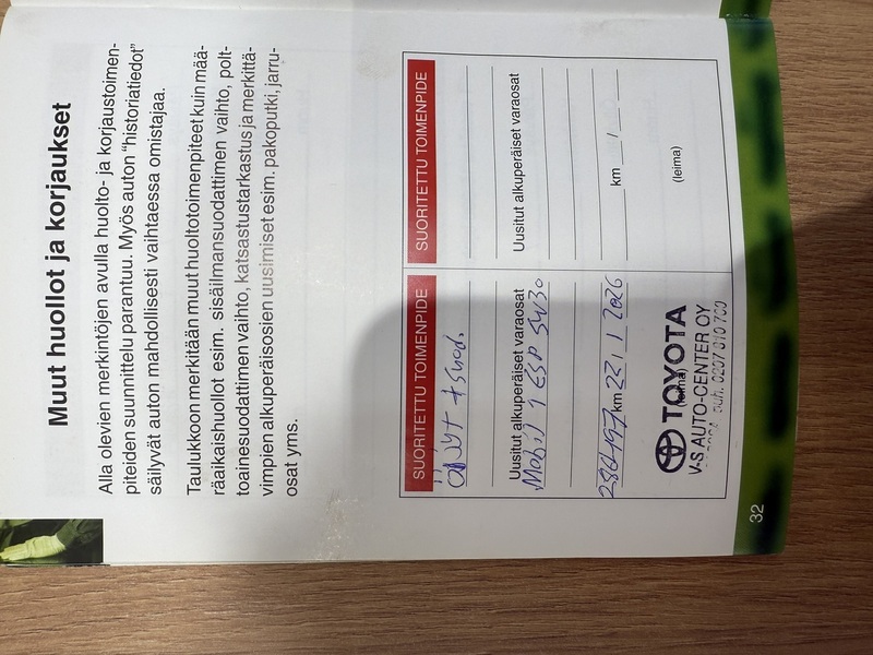 Toyota Corolla vaihtoauto