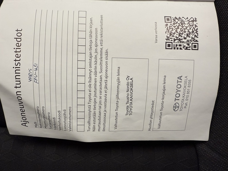 Toyota Yaris vaihtoauto