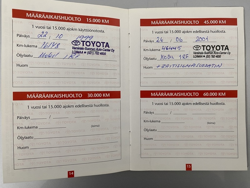 Toyota Corolla vaihtoauto