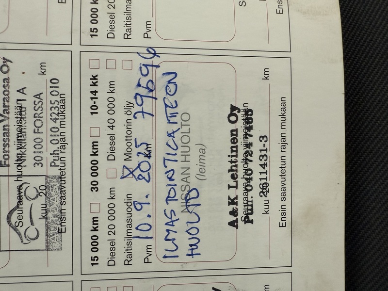 Nissan Primera vaihtoauto