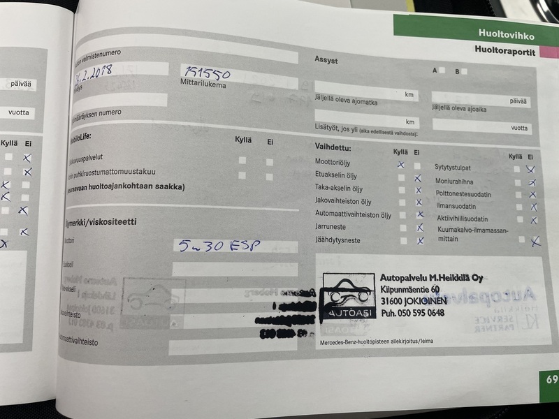 Mercedes-Benz C vaihtoauto