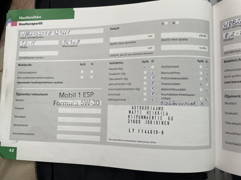 Mercedes-Benz C vaihtoauto