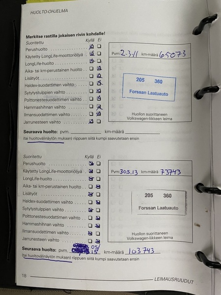 Volkswagen Bora vaihtoauto