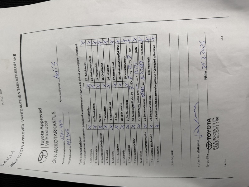 Toyota Auris vaihtoauto