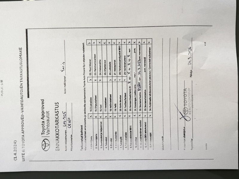 Toyota Yaris vaihtoauto