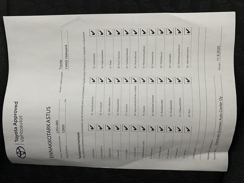 Toyota Yaris vaihtoauto