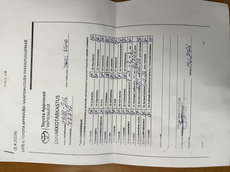 Toyota Yaris vaihtoauto