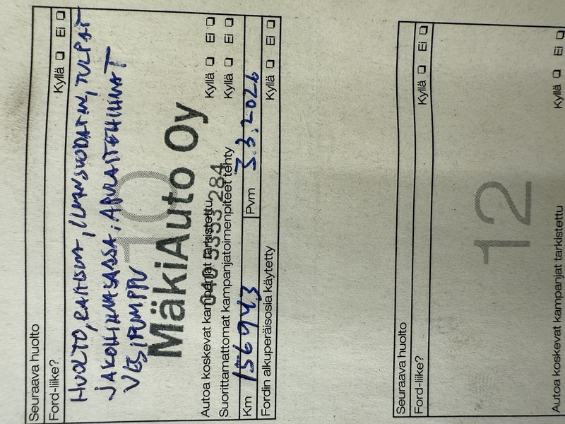 Ford Focus vaihtoauto