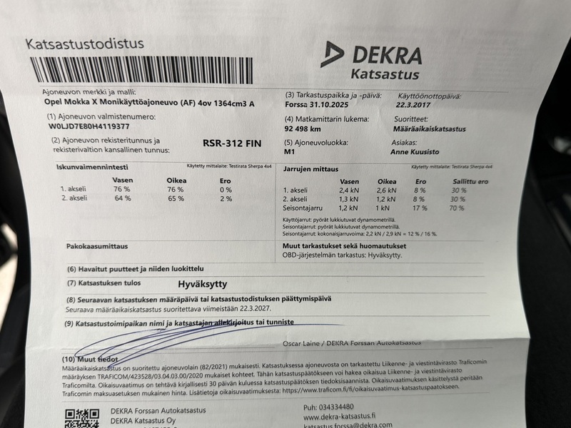 Opel Mokka vaihtoauto