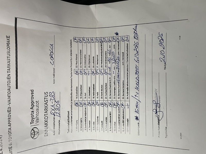 Toyota Corolla vaihtoauto