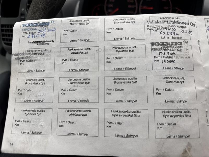 Peugeot Boxer vaihtoauto