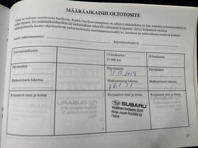 Subaru Forester vaihtoauto