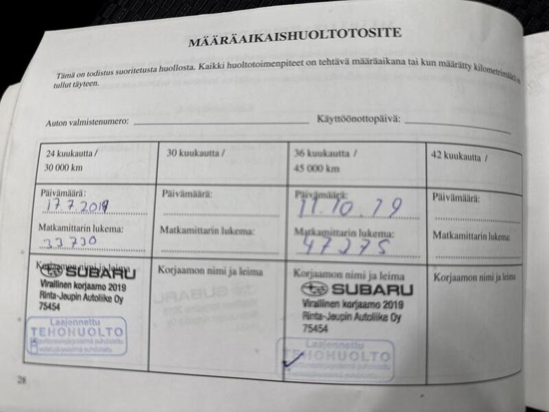 Subaru Forester vaihtoauto