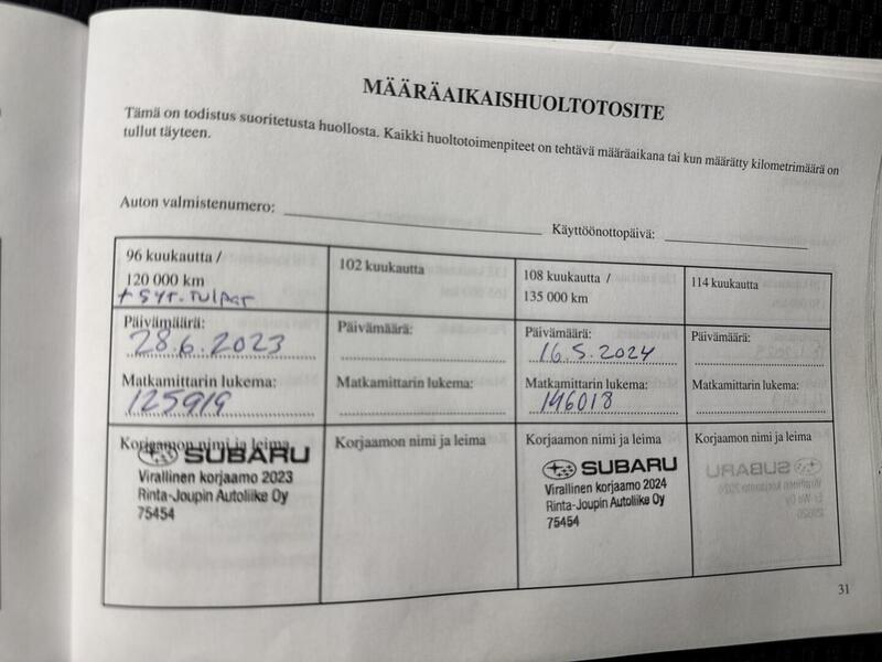 Subaru Forester vaihtoauto