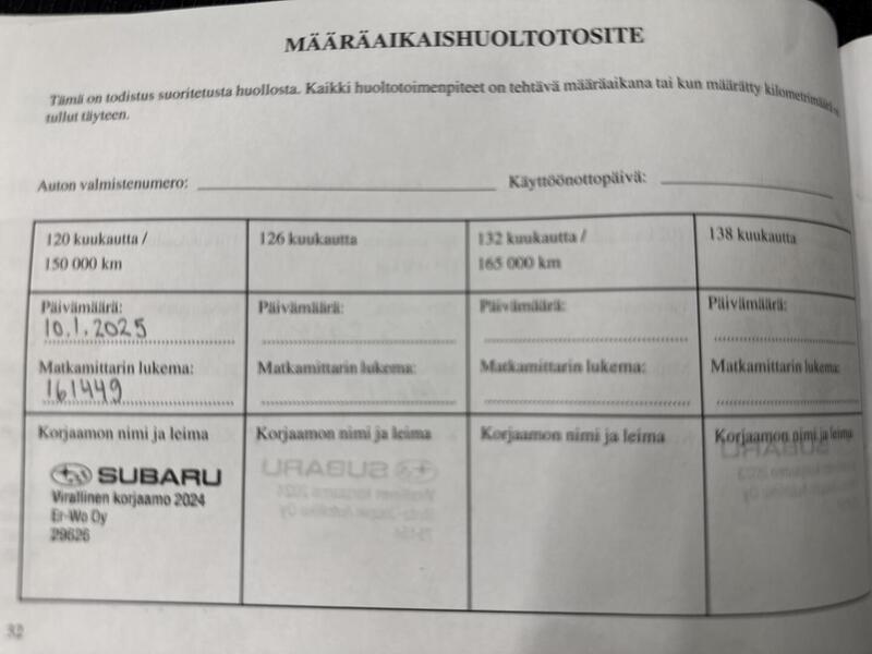 Subaru Forester vaihtoauto