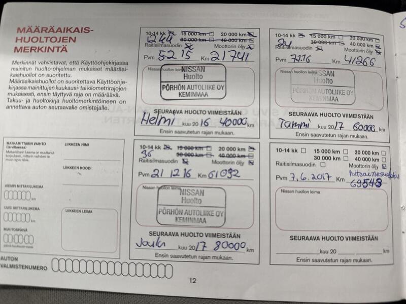 Nissan Qashqai vaihtoauto