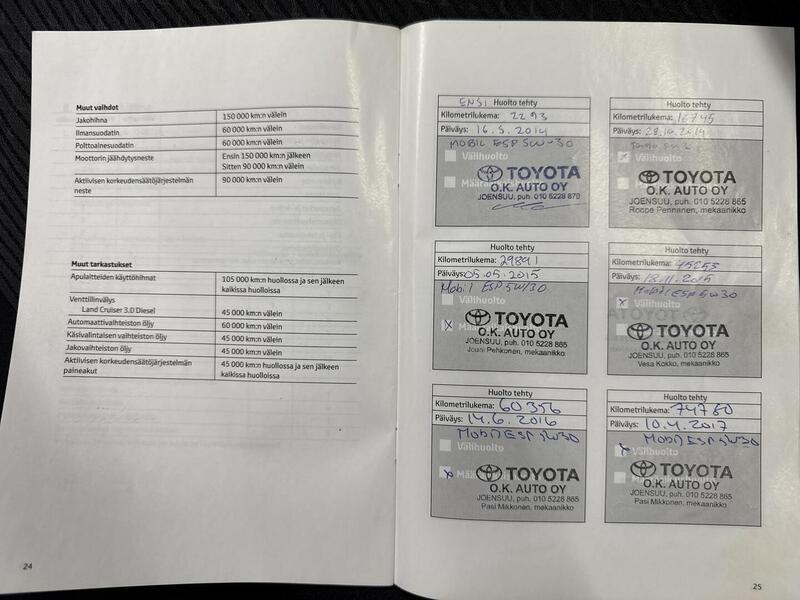 Toyota Land Cruiser vaihtoauto