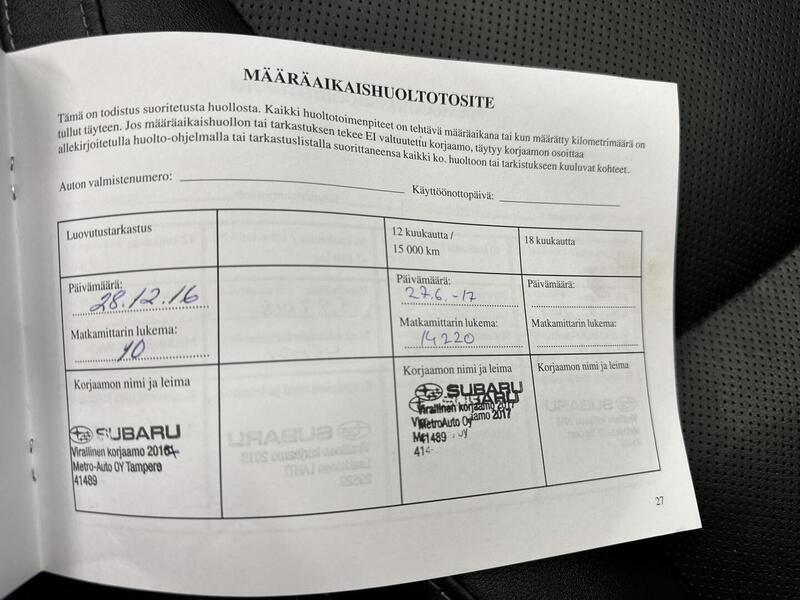 Subaru Forester vaihtoauto