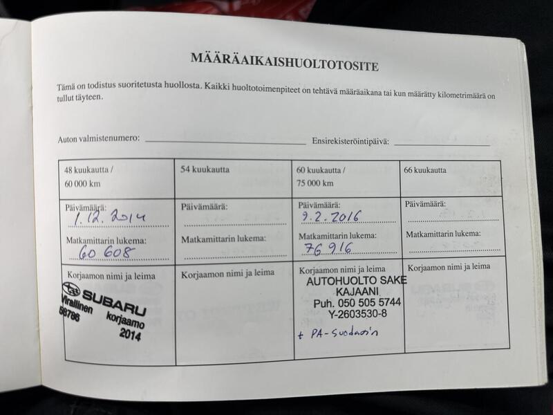 Subaru Forester vaihtoauto