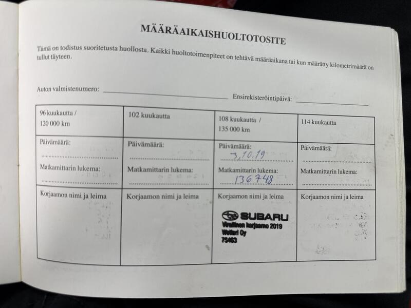 Subaru Forester vaihtoauto