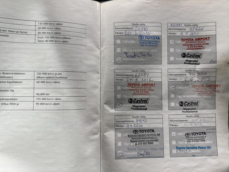 Toyota Hiace vaihtoauto