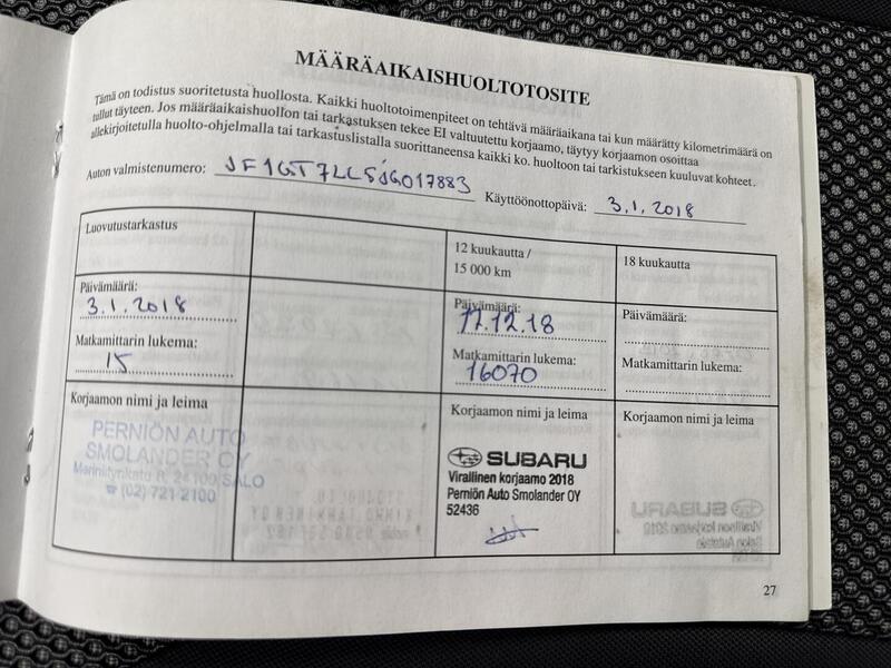 Subaru XV vaihtoauto