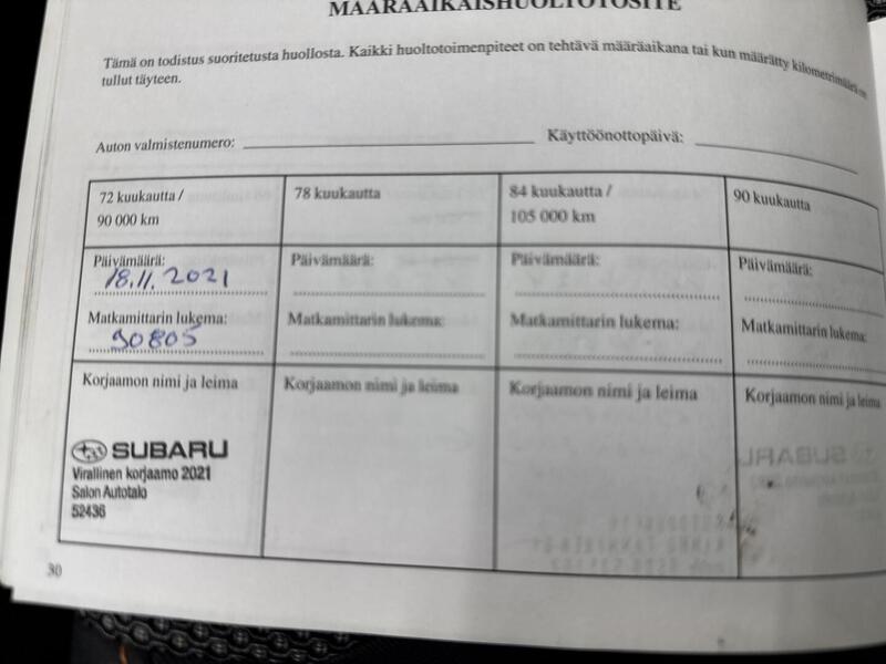 Subaru XV vaihtoauto