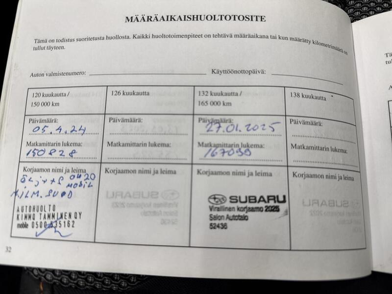 Subaru XV vaihtoauto