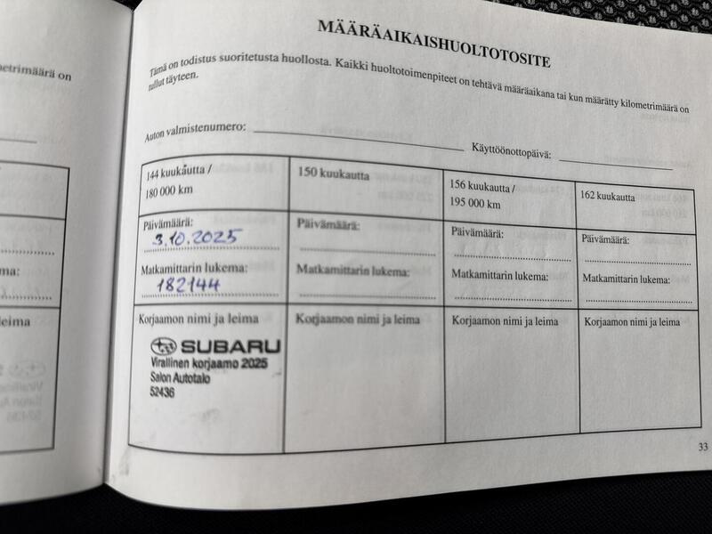 Subaru XV vaihtoauto