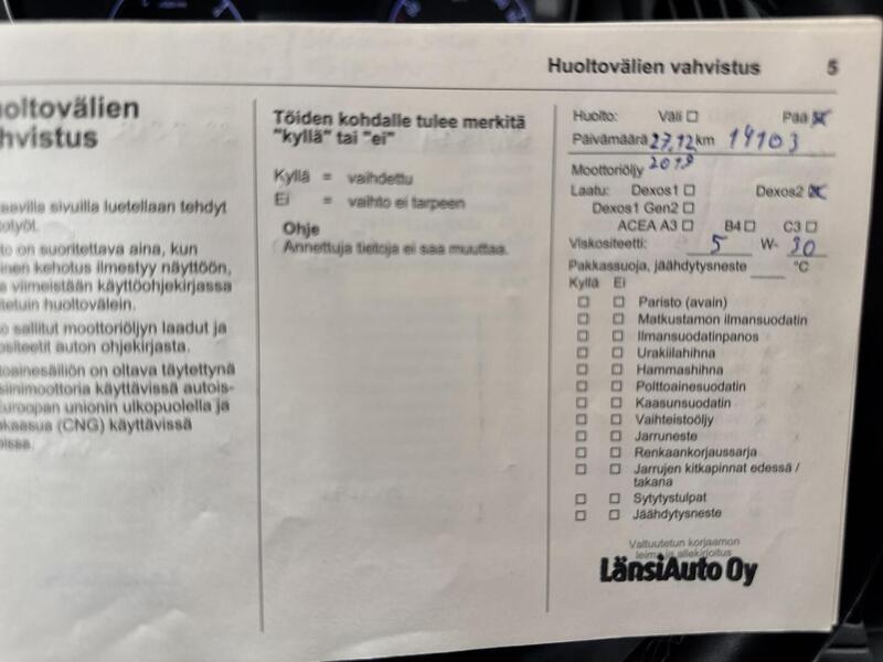 Opel Zafira vaihtoauto