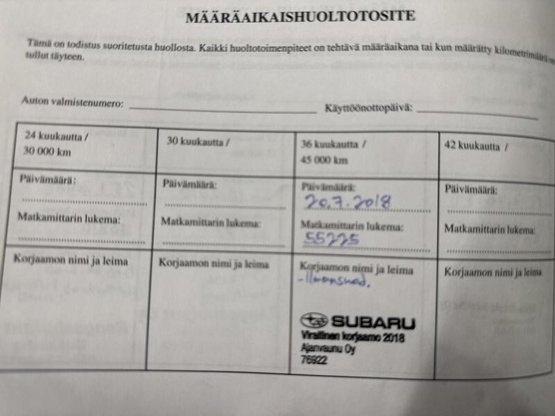 Subaru Outback vaihtoauto