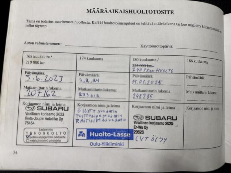 Subaru Outback vaihtoauto