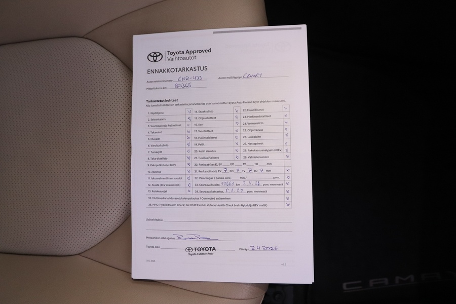 Toyota Camry vaihtoauto