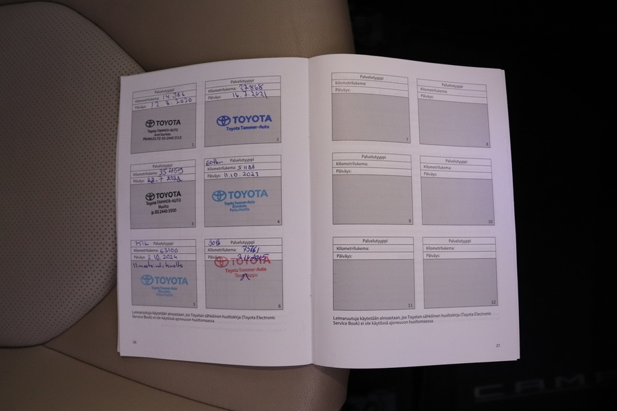 Toyota Camry vaihtoauto