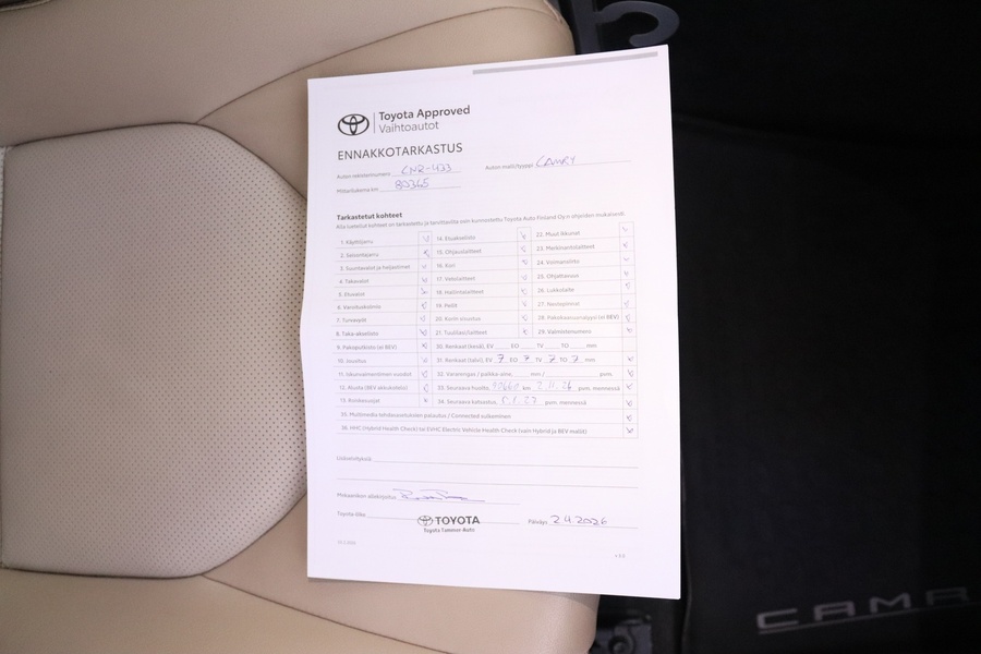 Toyota Camry vaihtoauto