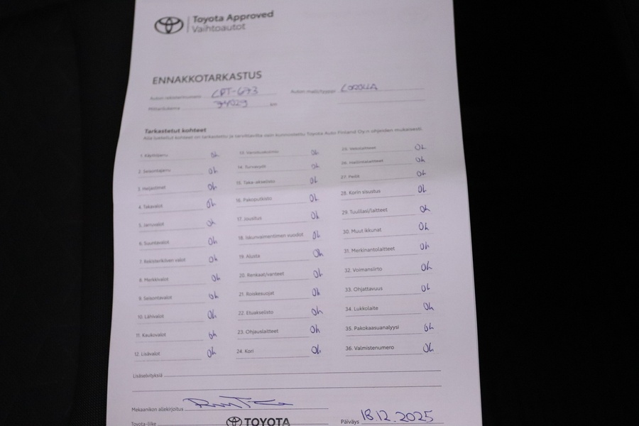 Toyota Corolla vaihtoauto