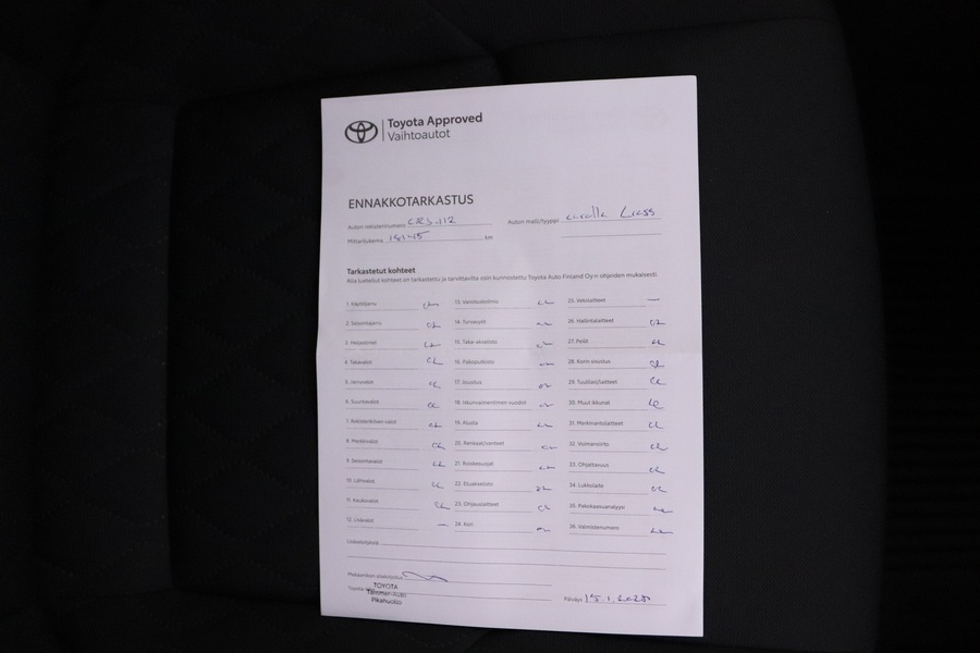 Toyota Corolla Cross vaihtoauto