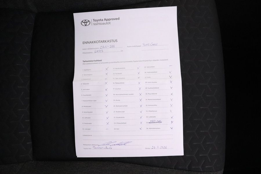 Toyota Yaris Cross vaihtoauto