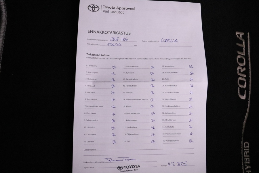 Toyota Corolla vaihtoauto