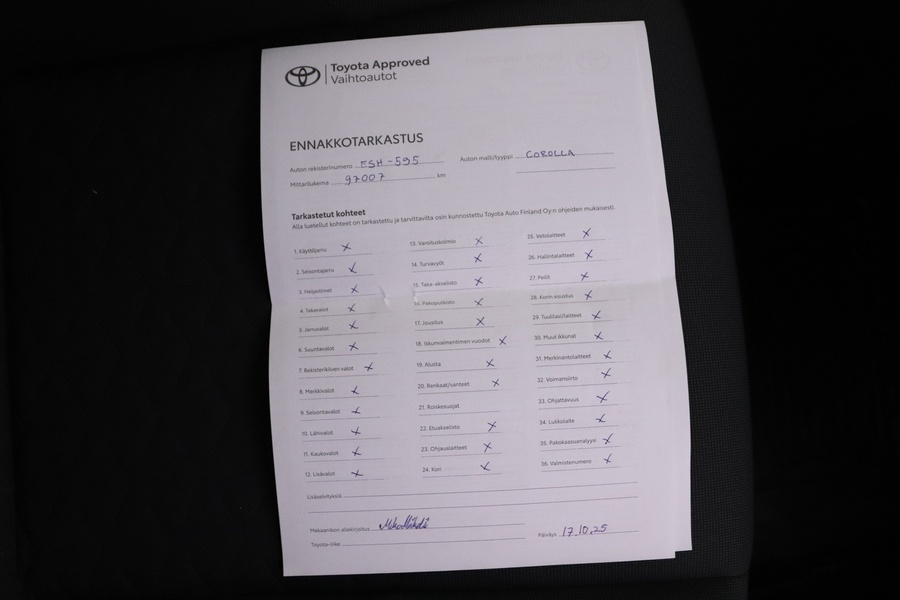 Toyota Corolla vaihtoauto