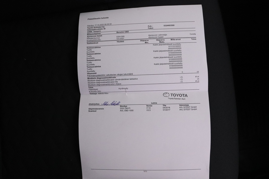 Toyota Corolla vaihtoauto