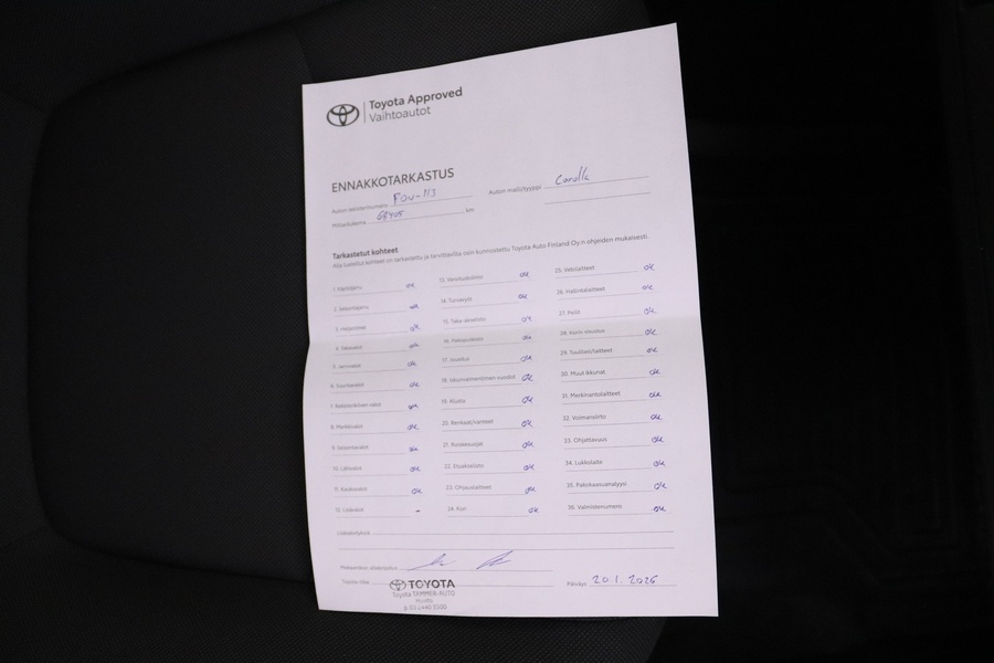 Toyota Corolla vaihtoauto