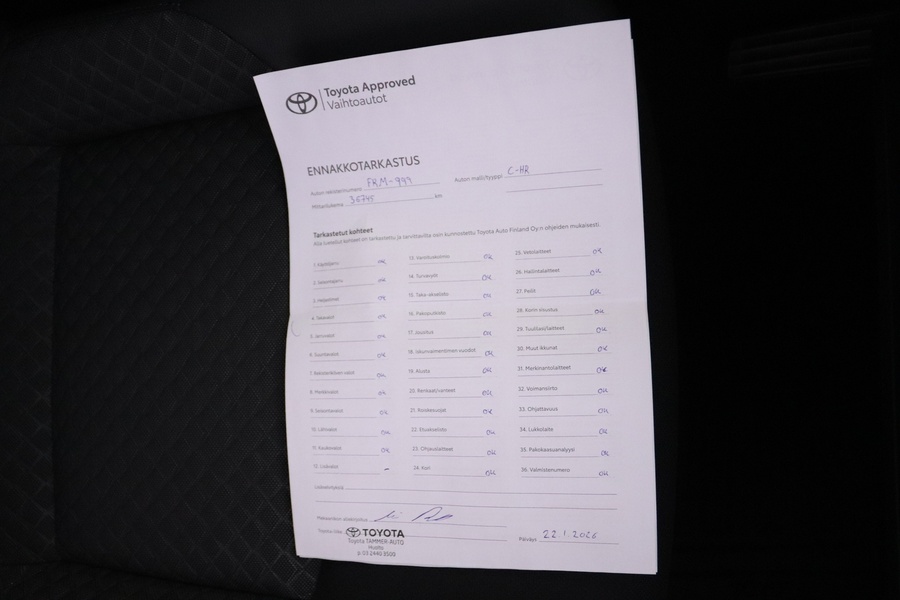 Toyota C-HR vaihtoauto